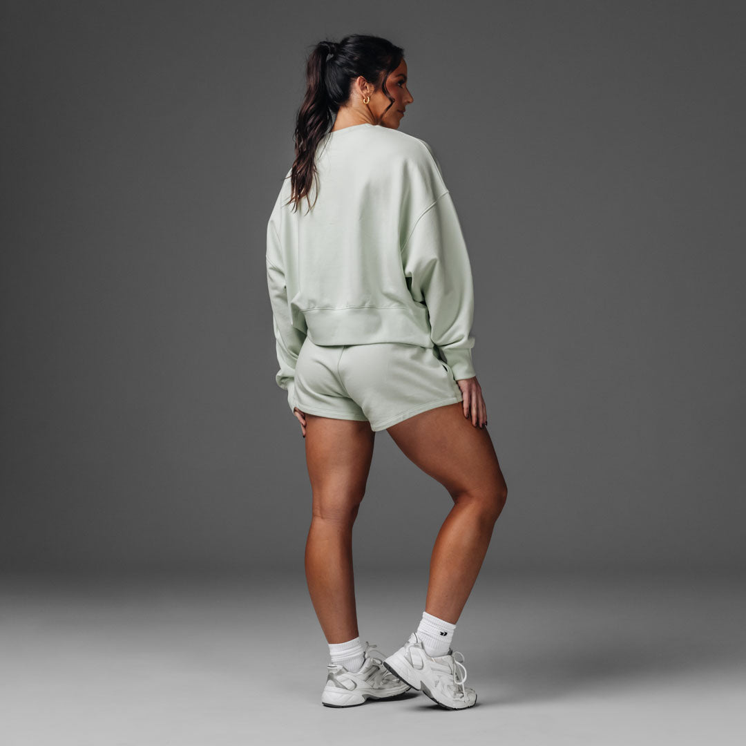 Classic Cropped Crew Sweatshirt