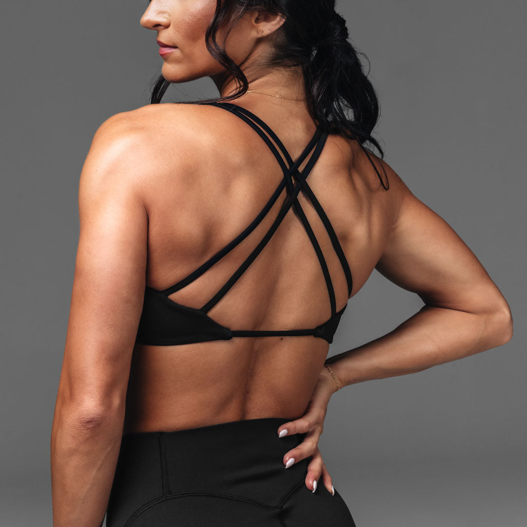 Twist Front Bra